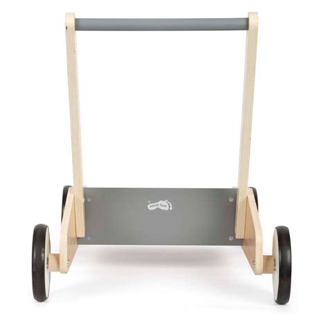 Afbeelding van de small foot Baby loopwagen leisteen grijs