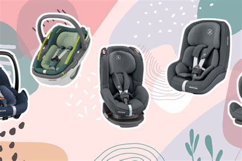 Overzicht van Maxi-Cosi autostoelen voor verschillende leeftijden
