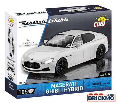 Model van een Cobi Maserati auto, met focus op designdetails.