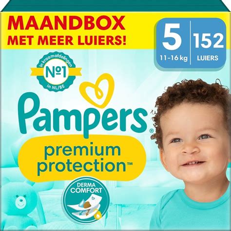 Schema dat de werking van de absorberende kern en de beschermrandjes van Pampers luiers illustreert.