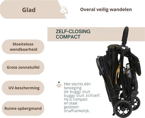 Detail van de verstelbare rugleuning en beensteun van een Chicco kinderwagen