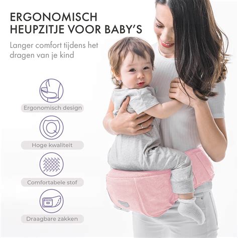 Illustratie van de Infantino Sash draagzak in verschillende posities: voor, achter en heup.