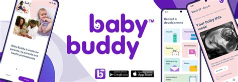 Screenshot van de Baby Buddy app op een smartphone