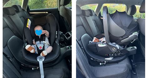 Detailfoto van de Cybex Cloud T I-Size autostoel met focus op de verstelbare hoofdsteun en ventilatie.