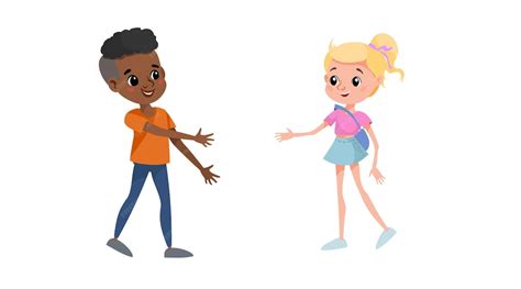 illustratie van een tweeling die elkaar na lange tijd weer ontmoeten