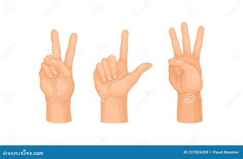 Illustratie van verschillende handgebaren die mudra's voorstellen.