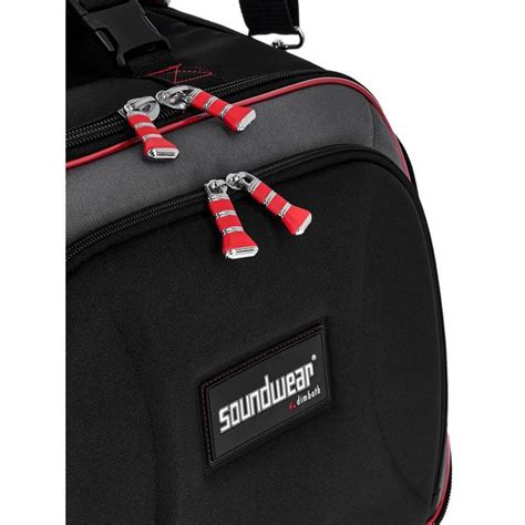 Afbeelding van de Soundwear Performer gigbag, met nadruk op de beschermende kenmerken.