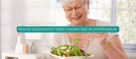 Illustratie van gezonde voeding en lichaamsbeweging tijdens de perimenopauze