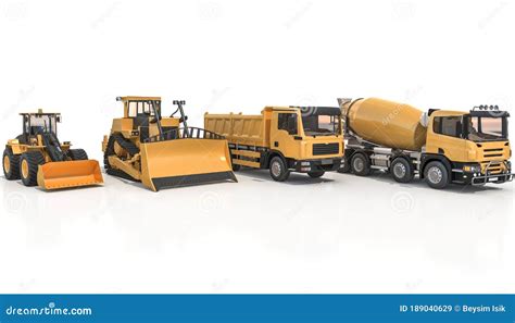 Collage van verschillende Bruder vrachtwagens: bouw, bosbouw en vuilniswagen