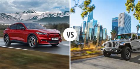 Afbeelding van een selectie van populaire Amerikaanse automodellen, waaronder een Ford Mustang, Jeep Wrangler en Tesla Model S.