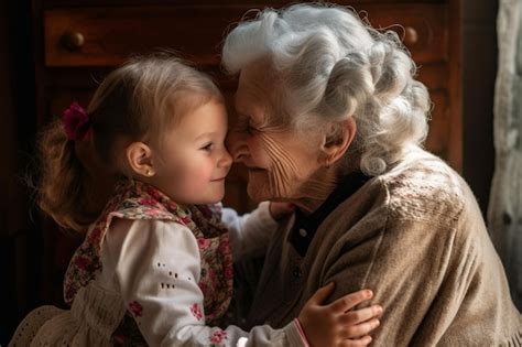 Foto van een oma die met een kind speelt.