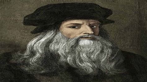 Portret van Leonardo da Vinci
