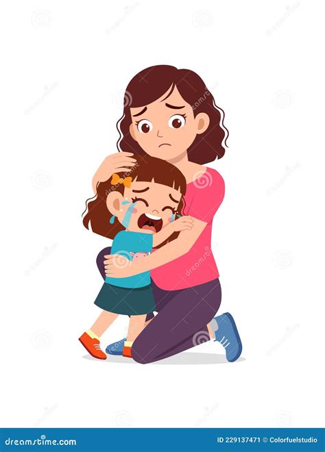 Illustratie van een peuter die huilt terwijl opa probeert iets te geven dat de ouders hebben verboden.