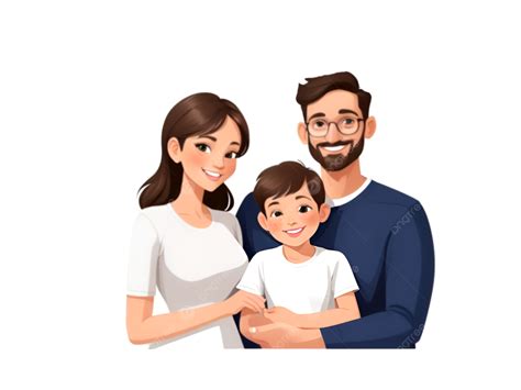 Illustratie van een Kind en Gezin medewerker die een gezin verwelkomt