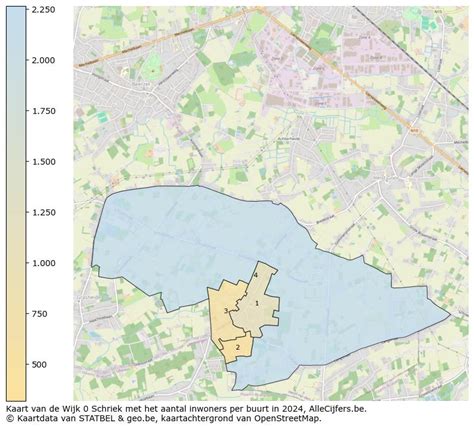 een overzichtelijke kaart van de wijk Zenderpark met het kinderdagverblijf gemarkeerd